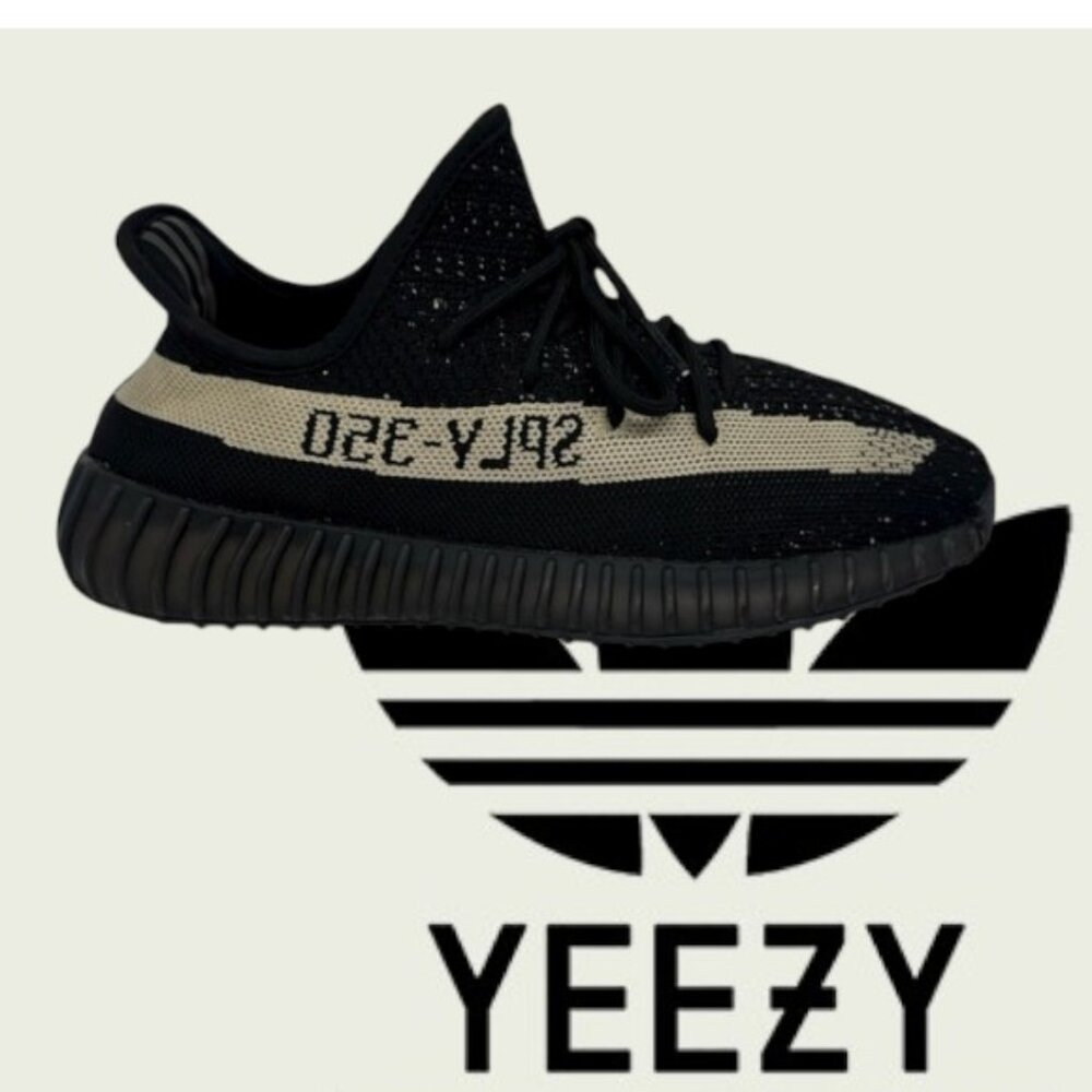Adidas Yeezy Boost 350 V2 Low Oreo BY1604 Core Black Size 7 "Right Shoe Only"